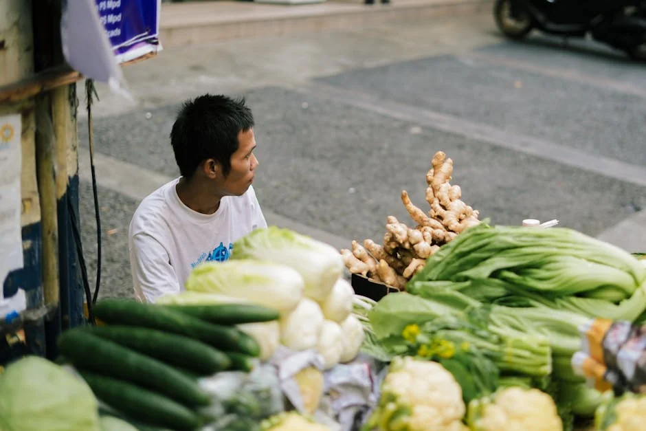 Air fryer cauliflower tots - stock photo
